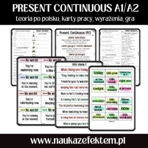 Present Continuous A1 A2