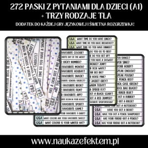 Paski - 272 podstawowe pytania dla dzieci