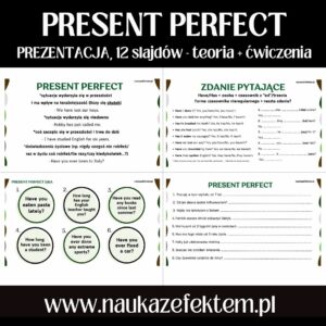 Present Perfect - prezentacja