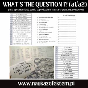 What’s the question 1? Poziom A1/A2