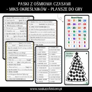 Osiem czasów - paski do gry planszowej (32 pola)