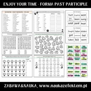 Enjoy your time - Forma Past Participle