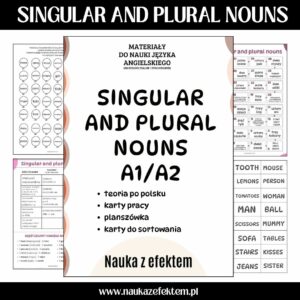Singular and plural nouns