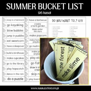 Summer bucket list