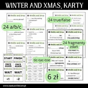 Winter and Xmas KARTY DO GIER