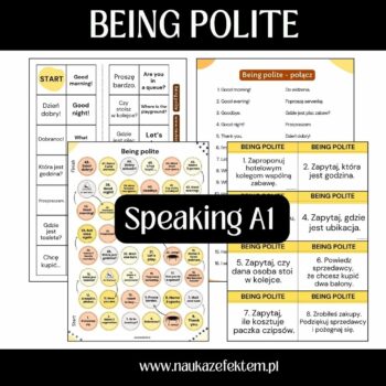BEING POLITE Speaking A1