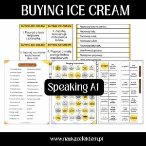 Buying ice cream
