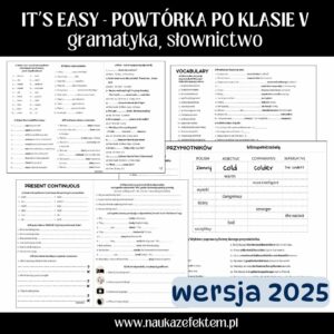 It’s easy! Powtórka po piątej klasie 2025