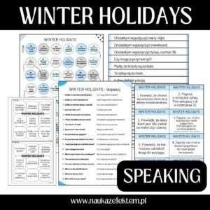 Winter Holidays Speaking