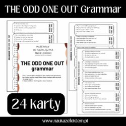 THE ODD ONE OUT Grammar