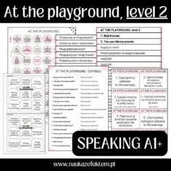 At the playground LEVEL 2
