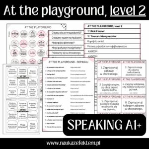At the playground LEVEL 2