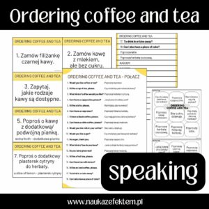 Ordering coffee and tea