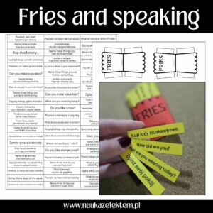 Fries and speaking
